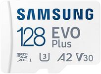 SAMSUNG EVO Plus 128GB w/SD Adaptor Micro SDXC, Up-to 130MB/s, Expanded Storage for Gaming Devices, Android Tablets and Smart Phones, Memory Card