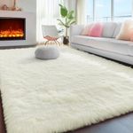 PAGISOFE White Fluffy Shag Machine 