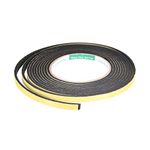 uxcell Sealing Foam Tape 8mm Wide 3mm Thick 4m/13ft Long, Self Adhesive Weather Strip for Window Door Insulation