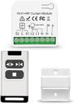 DieseRC WIFI Smart Roller Shutter Controller Module with 433Mhz RF Remote Control, Tuya APP WIFI Control Compatible with Alexa/Google Home APP Control and manual switch