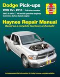 Dodge V6 & V8 Gas & Cummins turbo-diesel pick-ups (09-18) Haynes Repair Manual: Full-size models * 2WD & 4WD * V6 and V8 gasoline engines * Cummins turbo-diesel engine