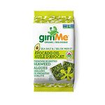 gimMe Organic Roasted Seaweed Snacks - Sea Salt & Avocado Oil Flavour - Healthy On-The-Go Snack for Kids & Adults - Keto, Vegan, Gluten Free - 9g Pack