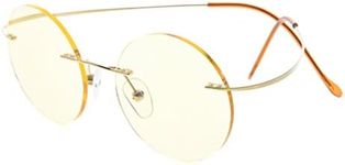 Eyekepper Titanium Rimless Round Ye