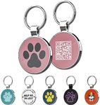 MYLUCKYTAG ID Tags Dog Tags - Pet Online Profile - Scan Receive Instant Location Alert Email