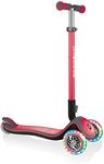 Globber Elite Deluxe With Lights 444-402 Red