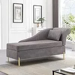 Andeworld Chaise Lounge with Storag