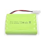 Gecoty® 12 V 2400 mAh NiMH Battery, Rechargeable AA Battery Pack with KET 2P Connection, for Remote Control Toys and Power Tools