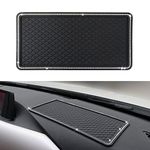 Car Dashboard Anti-Slip Rubber Pad, Car Anti-Slip Sticky Gel Pad, Bling Crystal Sticky Anti-Slip Gel Pad, Non-Slip Dashboard Mat Fit for Phones Sunglasses Keys Electronic Devices