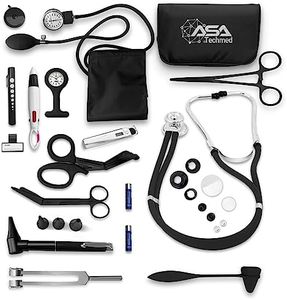 ASA TECHMED Deluxe Nurse Starter Kit - Complete Diagnostic Tools, Portable, Durable, Lightweight, and Comprehensive