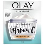 Olay Vitamin C Face Cream with Niacinamide l Even Glow & Smooth Texture l Normal, Oily, Dry & Combination Skin l Parabens & Sulphate-free l 50g