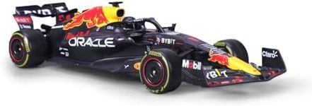 Maisto Tech R/C F1 Red Bull Racing RB18 (2023): 1:24 Scale Remote Control Car, Faithful Formula 1 Car, 2.4 GHz, Pistol Grip Control, 23 cm, Black (582356)