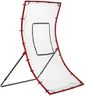 Franklin Sports Baseball Rebounder Net - Baseball + Softball Pitchback Net + Pitching Target - All Angle Bounce Back Net - Return Fielding Trainer - 48",Red