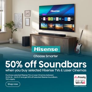 Hisense 43" 4K Smart TV – Ultra HD LED with HDR