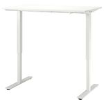 IKEA TROTTEN Desk sit/Stand, 120x70 cm, White