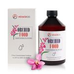 Miracle Lab Liquid Orchid Fertilizer - Special Formula with Natural Organic Ingredients (7 oz)