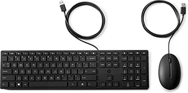 HP Ratón y Teclado de Escritorio con Cable 320MK