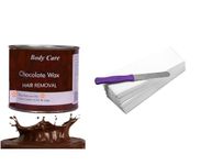 LRHAK Wax For Women Hair Remover Wax Chocolate Wax Hair Removal For Legs, Arms, Underarms, Bikini At Home And Easy Wax For Salon Parlour And Home Use (Cholate Wax 600Gm + 30 Strip + Knife)