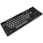 DURGOD Taurus K320 TKL Mechanical Gaming Keyboard - 87 Key - Cherry MX Brown - Double Shot PBT - NKRO - USB Type C, Space Gray, ANSI