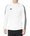 adidas Men's Tiro 23 League Training Jacket, White, Large