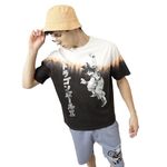 Free Authority Dragon Ball Z Printed Loose Fit Multicolor Cotton Men T-Shirt