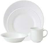 Wedgwood Nantucket Basket 4-Piece Place Setting, White