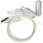 D-A93 Magnetic Sensor Switch with Red LED, High Sensitivity Cylinder Inductive Proximity Reed Switch for Cylinders CDU, MHZ2, CDRQ2B, CXSM, MKB