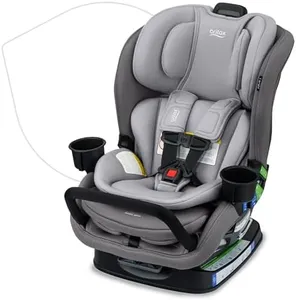 Britax Poplar S Convertible Car Seat, 2-in-1 Car Seat with Slim 17-Inch Design, ClickTight Technology, Glacier Graphite