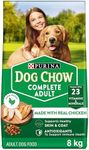 Dog Chow Complete Dry Dog Food, Chicken - 8 kg Bag