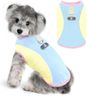 AXIIJGL Dog Cooling Vest with D-Ring Dog Tshirt Sun Protection Small Puppy Clothes for Girls Boys Stretchy Shirts for Dogs Lightweight Breathable Shirt French Bulldog Frenchie Dachshund Clothes