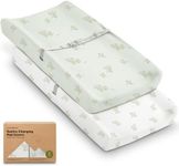 2-Pack Organic Changing Pad Covers 