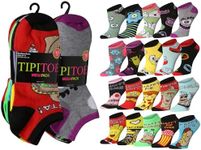 Tipi Toe Women's 20 Pairs Colorful 