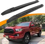 Snailfly Black Roof Rack Cross Bars Set Fit for 2005-2023 Toyota-Tacoma Double CAB Luggage Carrier Accessory