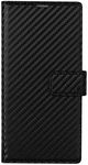 VEST Anti Radiation Wallet & Phone Case - Compatible Samsung Galaxy Note 10 - Certified EMF & RFID Protection + Drop & Impact Protection, 98% Less Radiation (Black Carbon Fiber)