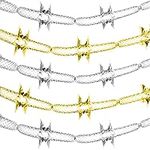 BELLE VOUS 6 Pack Christmas Ceiling Garlands - 3.4m/ 11.14 ft Christmas Decorations - Christmas Foil Garlands for Xmas Party Wall, Door and Window Hanging Decorations (Design 2)