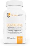 FürstenMED® Berberine Capsules - High dose with 1500 mg Berberine (Extract) per Daily dose - Vegan - Without additives