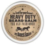 Honest Amish - Heavy Duty Beard Balm - 2 Ounce - Beard Unscented Conditioner, All,60 Fluid Ounces, 1 Count