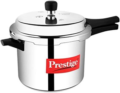 Prestige Popular Pressure Cooker, 5 L, Silver