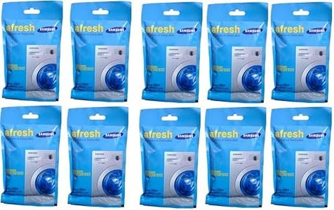 Samsung Washing Machine Drum Cleaning Powder Compatible For Samsung Washing Machine Front Load and Top Load, Washing Machine Cleaning Powder, Drum Cleaner Descaling powder -100 gm (Pack Of 10)