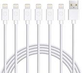 Atill iPhone Charger 6Pack 3FT USB 