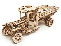 Ugears UGM-11 Truck Home Decorative Wooden Truck Showpiece 3D DIY Wooden Truck Puzzles For Adults, Antique Truck Construction Kit Self-Assembly Mechanical Model | Vintage Truck Model DIY Kit for Adult