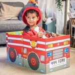 Convertible Fire Engine – Great Value Sit In Fire Engine, Interactive Playmat & Fun Storybook