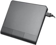 Perixx PERIPAD-506 Wired Slim USB Touchpad - Wired Detachable Touchpad for Desktop and Laptop User - Large Size 5.31x4.57x0.55 inches - Black