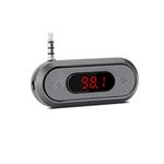 XTRONS FM Transmitter Wireless in-Car Radio Adapter Built-in 3.5mm AUX Port for Car, Smartphone, PC