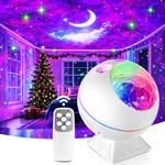 Dwiza Enterprise Star Galaxy Projector Night Light/Lamp with Remote Control | Nebula Projection Mood Lamp | Voice Control Timer | USB Rechargeable Projector for Kids Room Décor