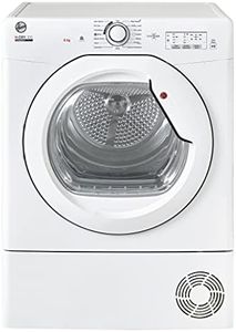 Hoover HLEC8LG Freestanding Condenser Tumble Dryer, Sensor Dry, 8 kg Load, White