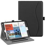 Fintie Case for iPad Mini 5 2019 / iPad Mini 4 - [Corner Protection] Multi-Angle Viewing Smart Folio Cover w/Pocket, Pencil Holder, Auto Wake/Sleep for iPad Mini 5th Generation 7.9, Black