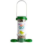 Bird Feeders Hanging Garden Bird Feeder - Jacobi Jayne® Get Set Go™ Hanging Seed Feeder For Wild And Garden Birds - Easy Clean Birdfeeder Perfect For Seed Blends And Bird Table Mixes