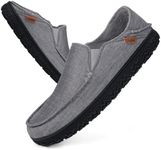 LongBay Men's Moccasin Slippers Coz