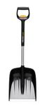 Fiskars Auto Snow Shovel, X-series, Telescopic, Length: 79.5-98.7 cm, Aluminium/Steel/Plastic, Black/Silver, 1057187