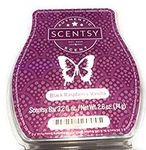 Scentsy, Black Raspberry Vanilla, Wickless Candle Tart Warmer Wax 3.2 Oz Bar, 3-pack (3)